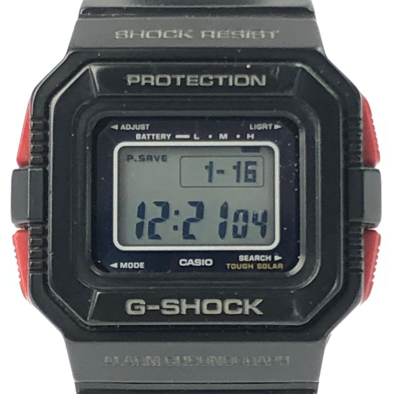 【中古品】【メンズ】 G-SHOCK ジーショック DIGITAL G-5500-1JF デジタル タフソーラー 腕時計 196-250119-hi-01-tag カラー：ブラック 万代Net店