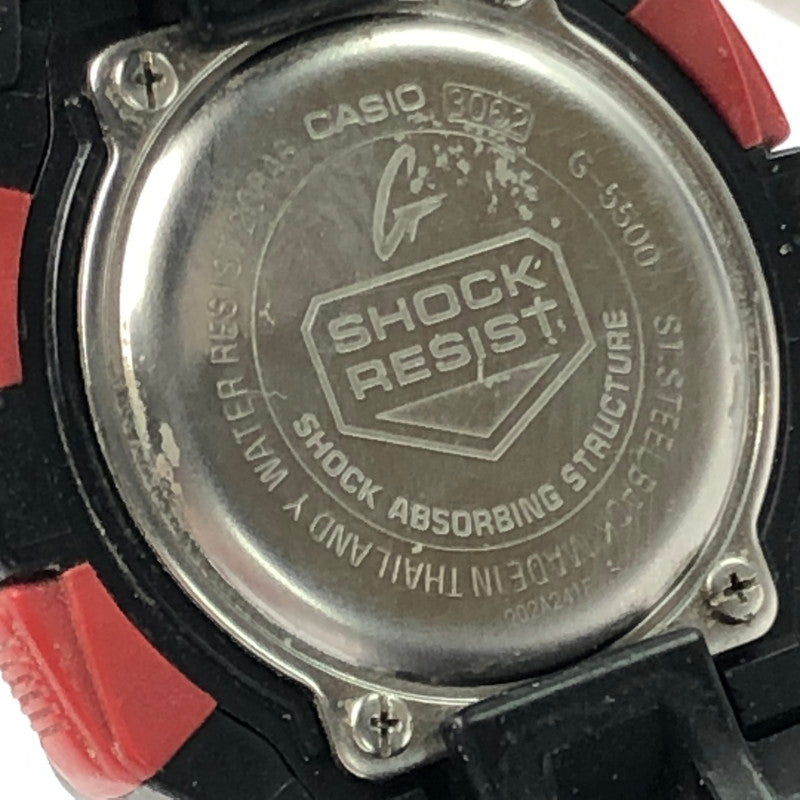 【中古品】【メンズ】 G-SHOCK ジーショック DIGITAL G-5500-1JF デジタル タフソーラー 腕時計 196-250119-hi-01-tag カラー：ブラック 万代Net店