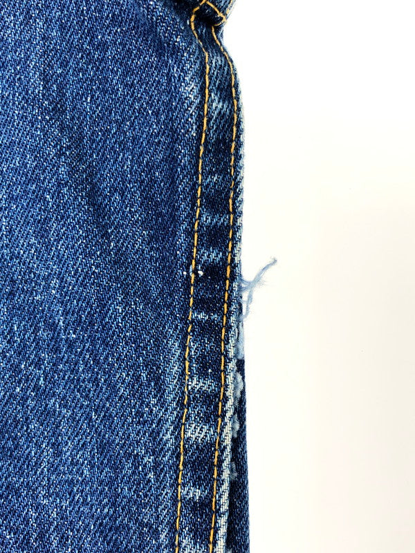 【中古品】【メンズ/レディース】 VINTAGE 60S FRONT PLEATED 4 POCKET DENIM JACKET ヴィンテージ 60年代 スナップボタン フロントプリーツ 4ポケット デニムジャケット アウター 146-250119-mo-19-tag カラー：ブルー 万代Net店