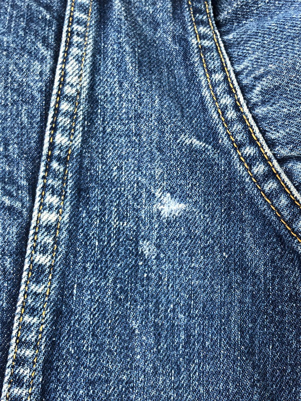 【中古品】【メンズ/レディース】 VINTAGE 60S FRONT PLEATED 4 POCKET DENIM JACKET ヴィンテージ 60年代 スナップボタン フロントプリーツ 4ポケット デニムジャケット アウター 146-250119-mo-19-tag カラー：ブルー 万代Net店