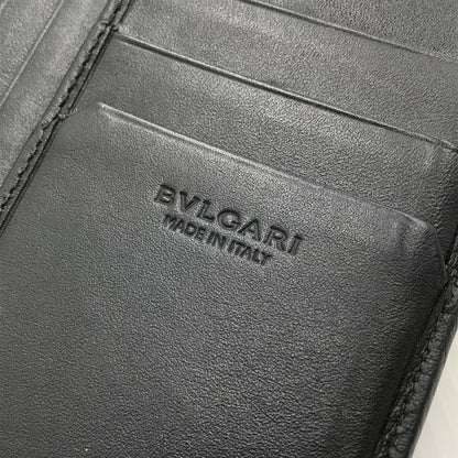 【中古品】【メンズ】 BVLGARI ブルガリ セルペンティ スカリエ マン 284708 二つ折り 長財布 ロングウォレット 181-250118-hi-08-tag カラー：ブラック 万代Net店