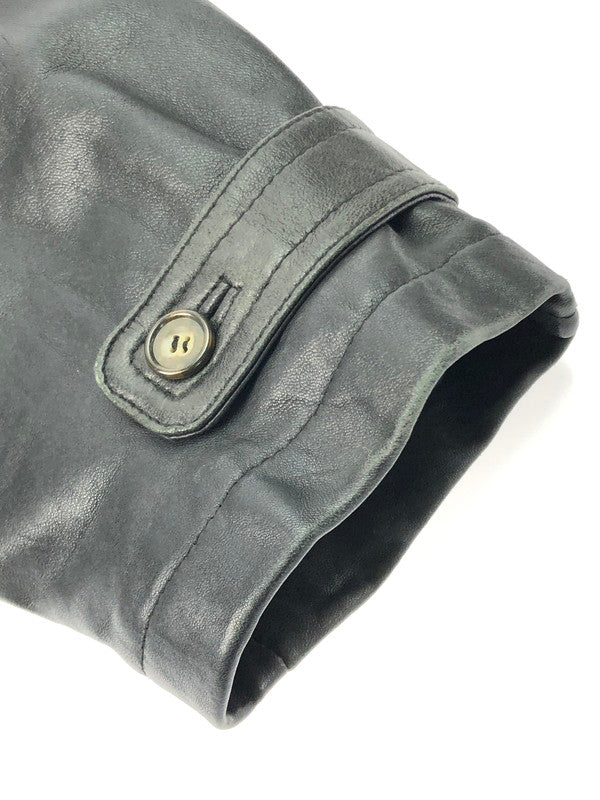 【現状渡し品】【メンズ】 R-1 HOMME Leather hood jacket 6266172 レザーフードジャケット アウター 147-250119-mo-08-tag サイズ：M カラー：ブラック 万代Net店