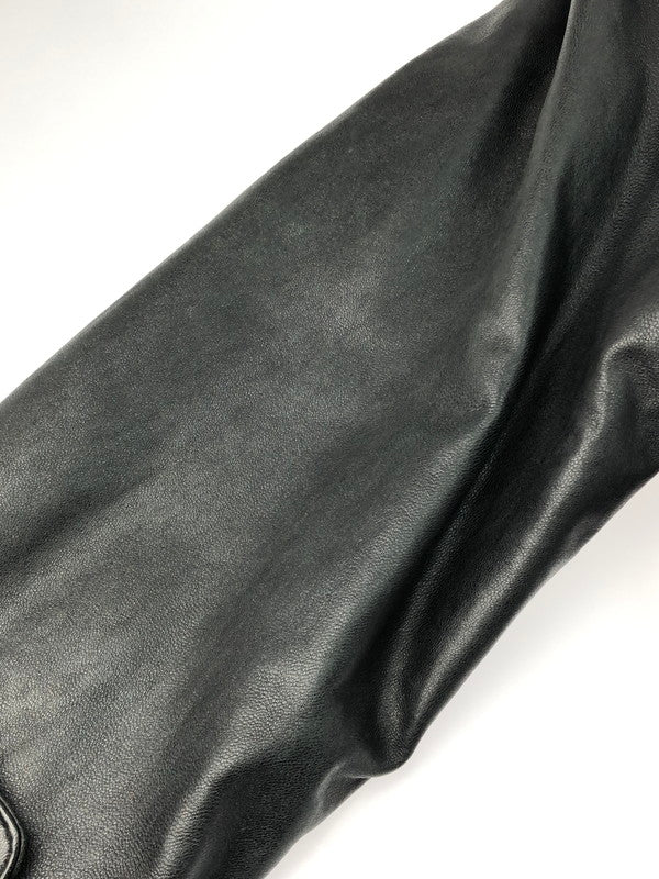 【現状渡し品】【メンズ】 R-1 HOMME Leather hood jacket 6266172 レザーフードジャケット アウター 147-250119-mo-08-tag サイズ：M カラー：ブラック 万代Net店