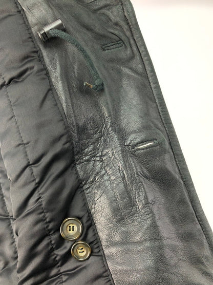 【現状渡し品】【メンズ】  R-1 HOMME Leather hood jacket 6266172 レザーフードジャケット アウター 147-250119-mo-08-tag サイズ：M カラー：ブラック 万代Net店