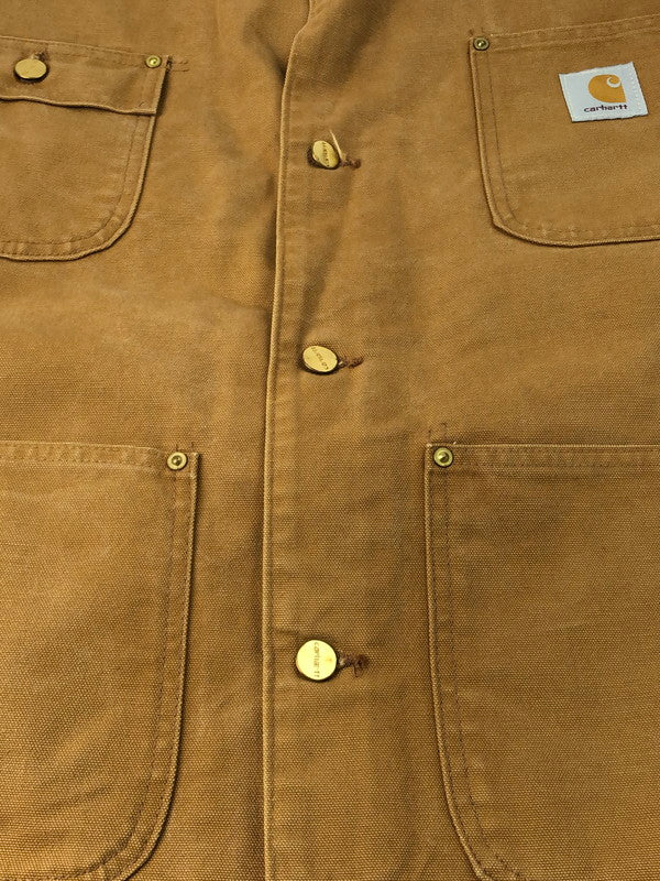 【現状渡し品】【メンズ】 Carhartt カーハート 80~90’S MICHIGAN CHORE COAT 80~90年代 ミシガン チョアコート アウター 146-250119-mo-20-tag カラー：ブラウン系 万代Net店