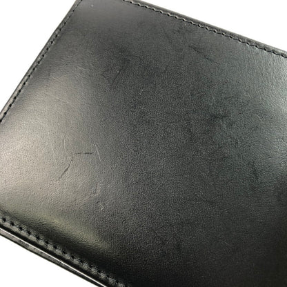 【中古品】【メンズ】  BRIZEL ブライゼル COMPACT WALLET BTR6001-102 コンパクトウォレット 牛革 二つ折り財布 200-250124-yk-10-tag カラー：ブラック 万代Net店