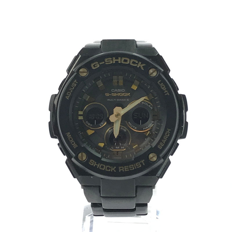 【中古品】【メンズ】 CASIO カシオ G-SHOCK ジーショック GST-W300BD-1AJF アナデジ タフソーラー 腕時計 196-250120-ki-17-tag カラー：ブラック 万代Net店