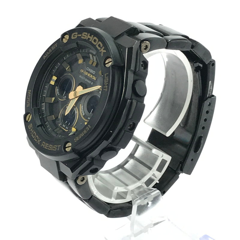 【中古品】【メンズ】 CASIO カシオ G-SHOCK ジーショック GST-W300BD-1AJF アナデジ タフソーラー 腕時計 196-250120-ki-17-tag カラー：ブラック 万代Net店