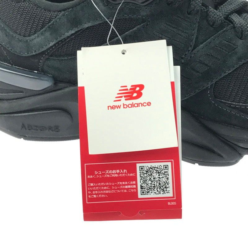 【中古美品】【メンズ】 NEW BALANCE ニューバランス U9060BPM "TRIPLE BLACK" トリプルブラック スニーカー 靴 162-250120-ki-14-tag サイズ：27.5cm US9.5 カラー：TRIPLE BLACK 万代Net店