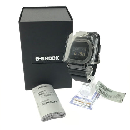 【中古美品】【メンズ】 CASIO カシオ G-SHOCK ジーショック GM-5600UB-1JF 腕時計 196-250120-ki-20-tag カラー：ブラック 万代Net店