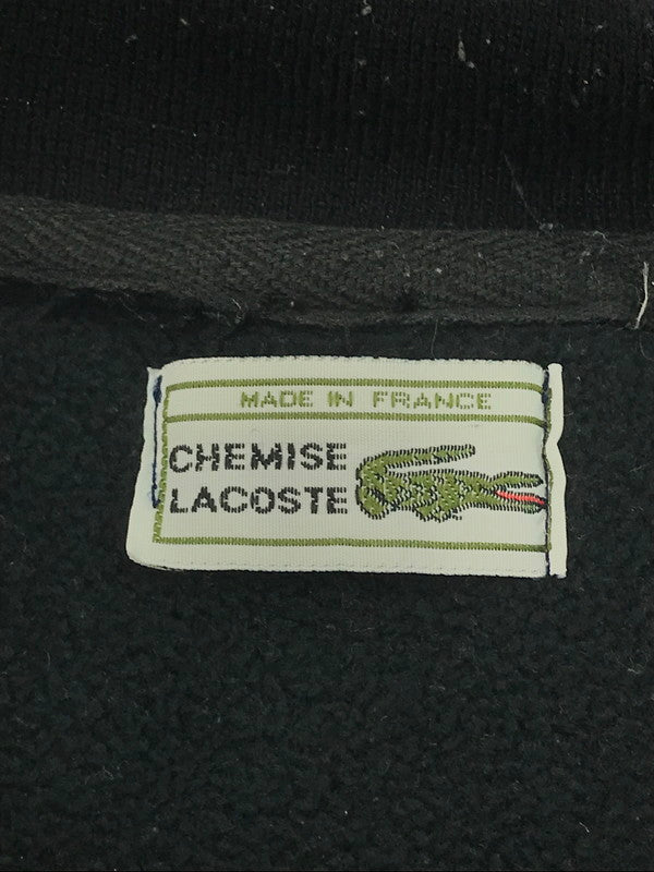 【中古品】【メンズ】  CHEMISE LACOSTE シュミーズ ラコステ FLEECE JACKET フリースジャケット フランス製 アウター 146-250121-yk-30-tag サイズ：表記なし カラー：ブラック 万代Net店