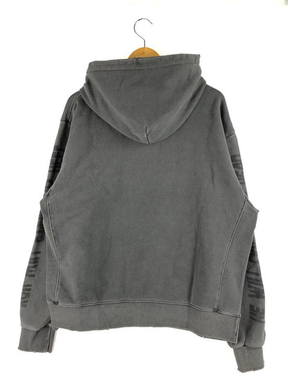【中古美品】【メンズ】 SOMEIT サミット PRINTED HOODIE プリントフーディー パーカー トップス 142-250124-yk-05-tag サイズ：L カラー：グレー 万代Net店