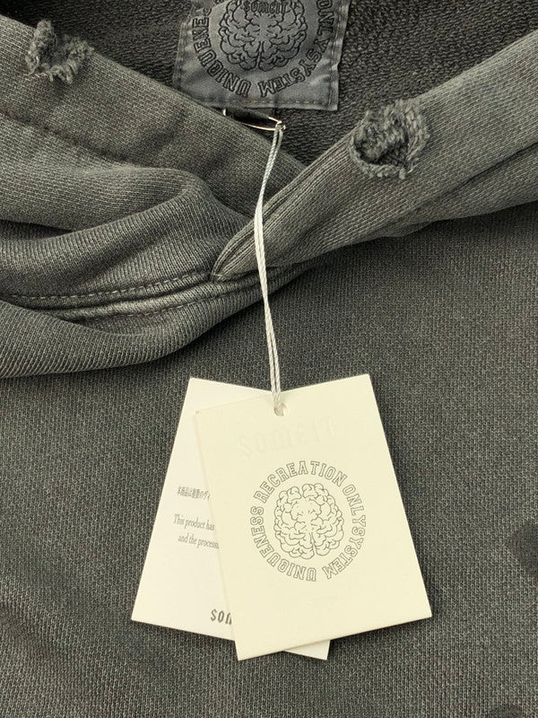 【中古美品】【メンズ】 SOMEIT サミット PRINTED HOODIE プリントフーディー パーカー トップス 142-250124-yk-05-tag サイズ：L カラー：グレー 万代Net店