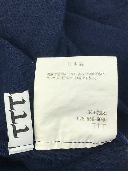 【中古品】【メンズ】 TTT_MSW ティー HALF ZIP KNIT TTT-2017AW-TOP-009 ハーフジップニット トップス 長袖 140-250123-ki-03-tag サイズ：M カラー：ネイビー 万代Net店