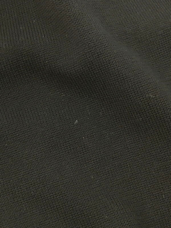 【中古品】【メンズ】 ALLEGE アレッジ COTTON KNIT VEST AL21S-KN01 コットンニットベスト トップス 140-250121-yk-12-tag サイズ：2 カラー：ブラック 万代Net店