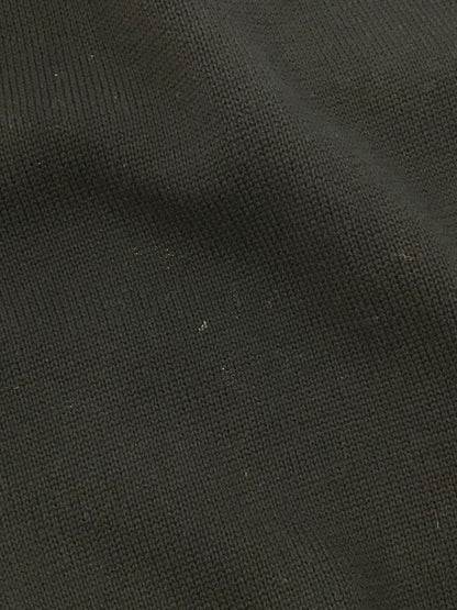 【中古品】【メンズ】 ALLEGE アレッジ COTTON KNIT VEST AL21S-KN01 コットンニットベスト トップス 140-250121-yk-12-tag サイズ：2 カラー：ブラック 万代Net店