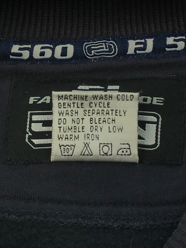 【中古品】【メンズ】 FATJOE 560 ファットジョー560 刺繡 スウェットシャツ トップス トレーナー 142-250121-yk-06-tag サイズ：XL カラー：ネイビー 万代Net店