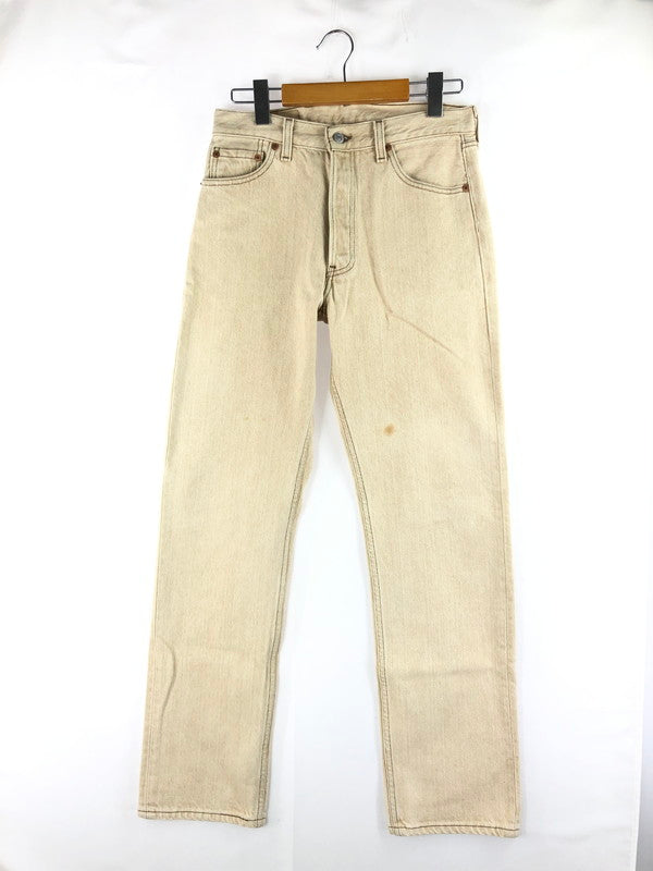 【中古品】【メンズ】 Levi's リーバイス STRAIGHT DENIM PANTS 501-0612 USA製 ストレートデニムパンツ ボトムス 157-250123-mo-18-tag サイズ：w30L32 カラー：ベージュ 万代Net店