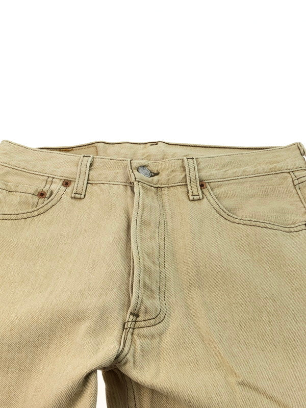【中古品】【メンズ】 Levi's リーバイス STRAIGHT DENIM PANTS 501-0612 USA製 ストレートデニムパンツ ボトムス 157-250123-mo-18-tag サイズ：w30L32 カラー：ベージュ 万代Net店