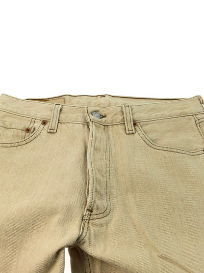 【中古品】【メンズ】 Levi's リーバイス STRAIGHT DENIM PANTS 501-0612 USA製 ストレートデニムパンツ ボトムス 157-250123-mo-18-tag サイズ：w30L32 カラー：ベージュ 万代Net店