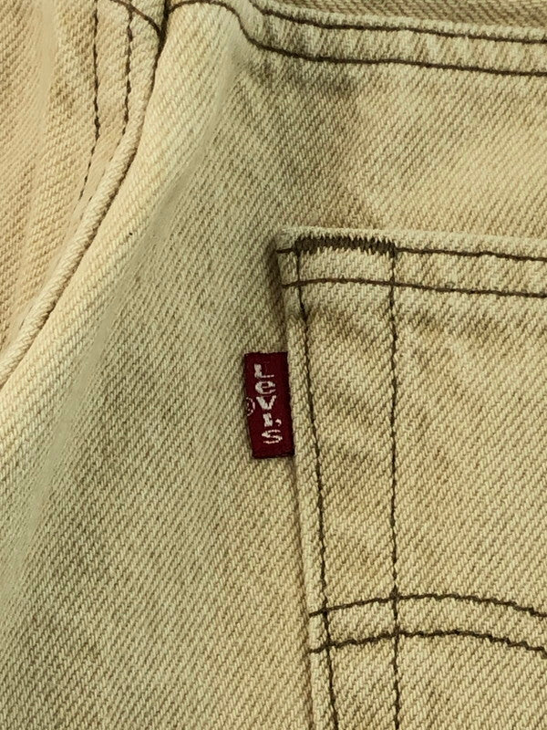 【中古品】【メンズ】 Levi's リーバイス STRAIGHT DENIM PANTS 501-0612 USA製 ストレートデニムパンツ ボトムス 157-250123-mo-18-tag サイズ：w30L32 カラー：ベージュ 万代Net店