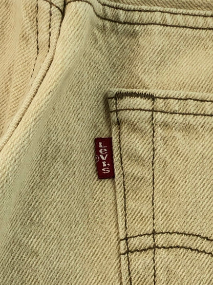 【中古品】【メンズ】 Levi's リーバイス STRAIGHT DENIM PANTS 501-0612 USA製 ストレートデニムパンツ ボトムス 157-250123-mo-18-tag サイズ：w30L32 カラー：ベージュ 万代Net店