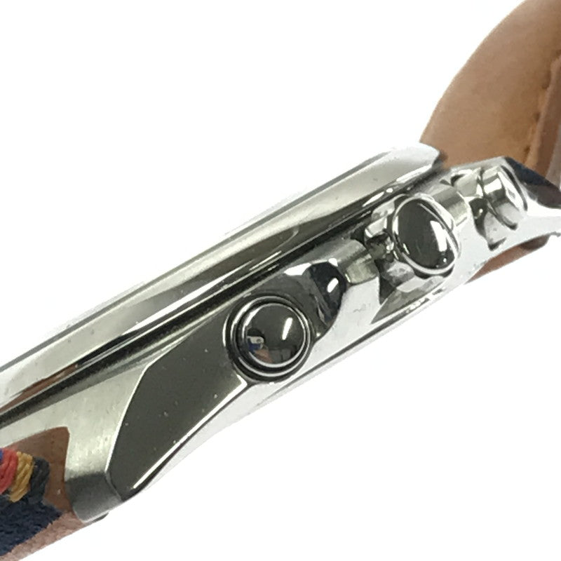 【中古品】【メンズ】 PAUL SMITH ポールスミス 50TH ANNIVERSARY ARCHIVES 0510-S124514 50周年 アニバーサリー アーカイブ クロノ グラフ デイトクォーツ 時計 197-260621-rt-28-tagh カラー：シルバー 万代Net店