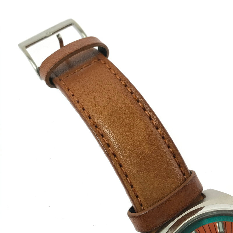 【中古品】【メンズ】 PAUL SMITH ポールスミス 50TH ANNIVERSARY ARCHIVES 0510-S124514 50周年 アニバーサリー アーカイブ クロノ グラフ デイトクォーツ 時計 197-260621-rt-28-tagh カラー：シルバー 万代Net店