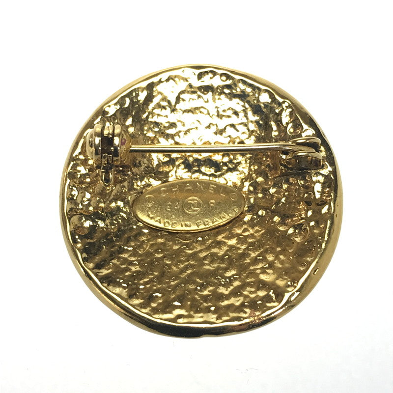 【中古品】【レディース】 CHANEL シャネル VINTAGE PIN BROOCH ヴィンテージ ピンブローチ ココマーク フランス製 アクセサリー 182-250225-yk-13-tag カラー：ゴールド 万代Net店