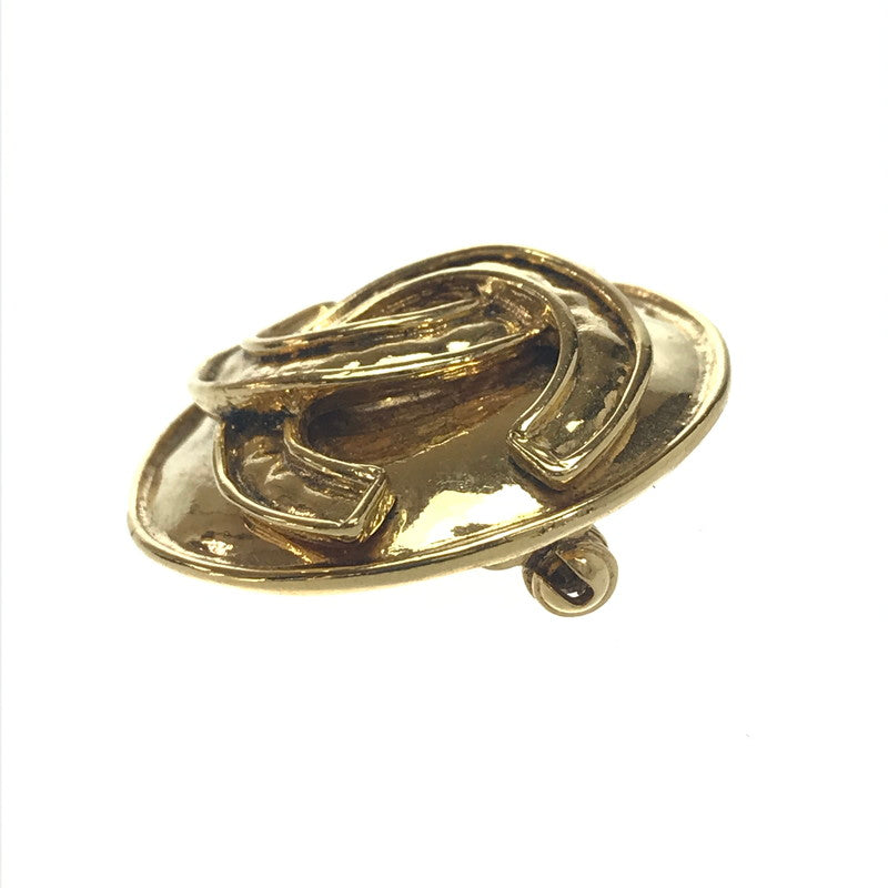 【中古品】【レディース】 CHANEL シャネル VINTAGE PIN BROOCH ヴィンテージ ピンブローチ ココマーク フランス製 アクセサリー 182-250225-yk-13-tag カラー：ゴールド 万代Net店