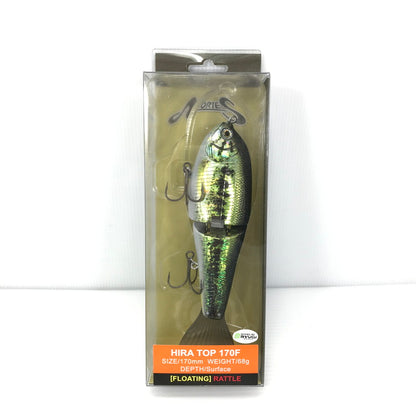 【中古美品】 NORIES ノリーズ ヒラトップ170F 生ベビーバス ルアー 釣り 釣り具等 135-260124-na-14-tag 万代Net店