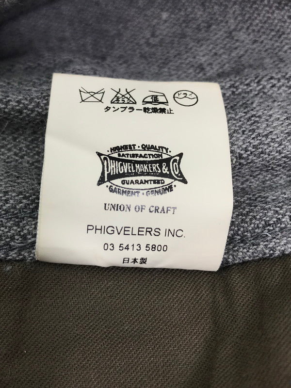 【中古品】【メンズ】 PHIGVEL フィグベル WOOL PANTS PMQ-PT06 ウールパンツ 編み上げ ボトムス 151-250130-hi-11-tag サイズ：2 カラー：グレー 万代Net店