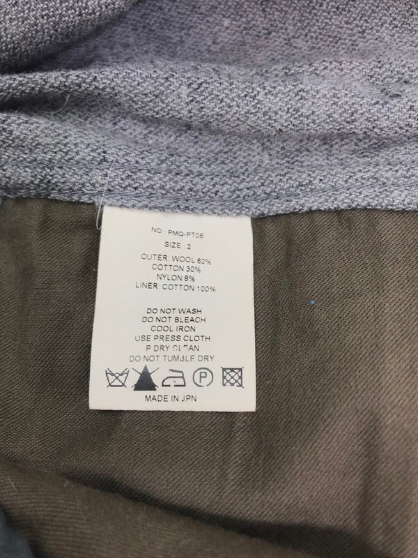 【中古品】【メンズ】 PHIGVEL フィグベル WOOL PANTS PMQ-PT06 ウールパンツ 編み上げ ボトムス 151-250130-hi-11-tag サイズ：2 カラー：グレー 万代Net店