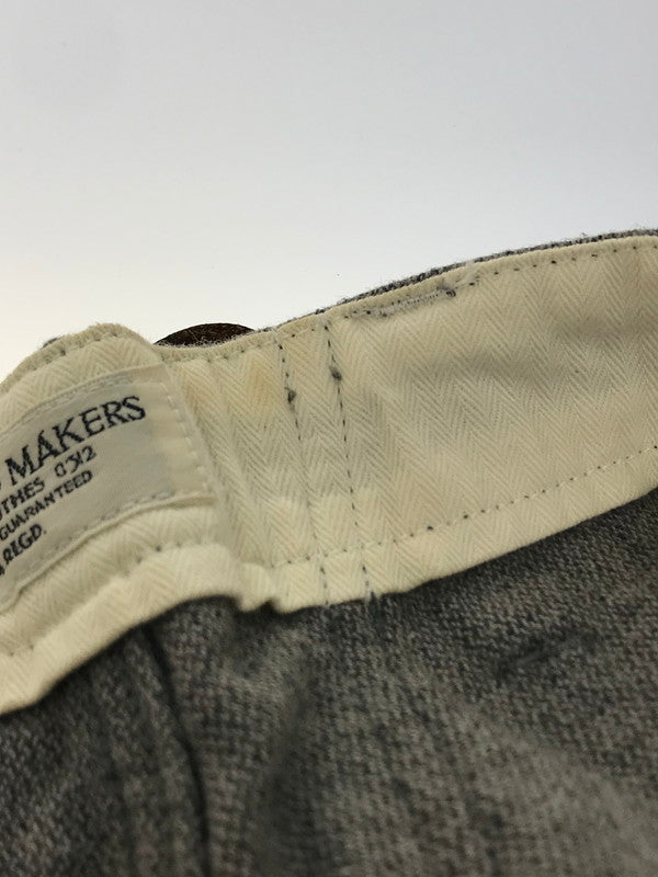 【中古品】【メンズ】 PHIGVEL フィグベル WOOL PANTS PMQ-PT06 ウールパンツ 編み上げ ボトムス 151-250130-hi-11-tag サイズ：2 カラー：グレー 万代Net店