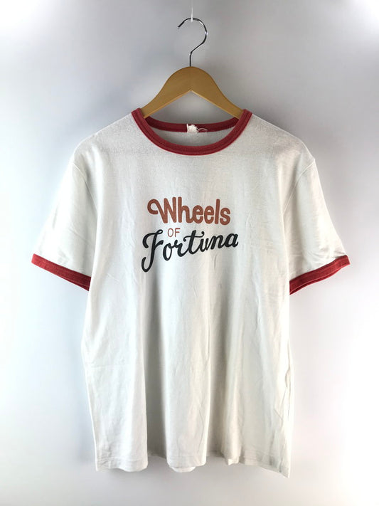 【現状渡し品】【メンズ】 USED S/S RINGER NECK T-SHIRT RAD-15SS-CUT036 古着 ショートスリーブ リンガーネックTシャツ 半袖Tシャツ 146-250327-hi-01-tag サイズ：L カラー：ホワイト 万代Net店