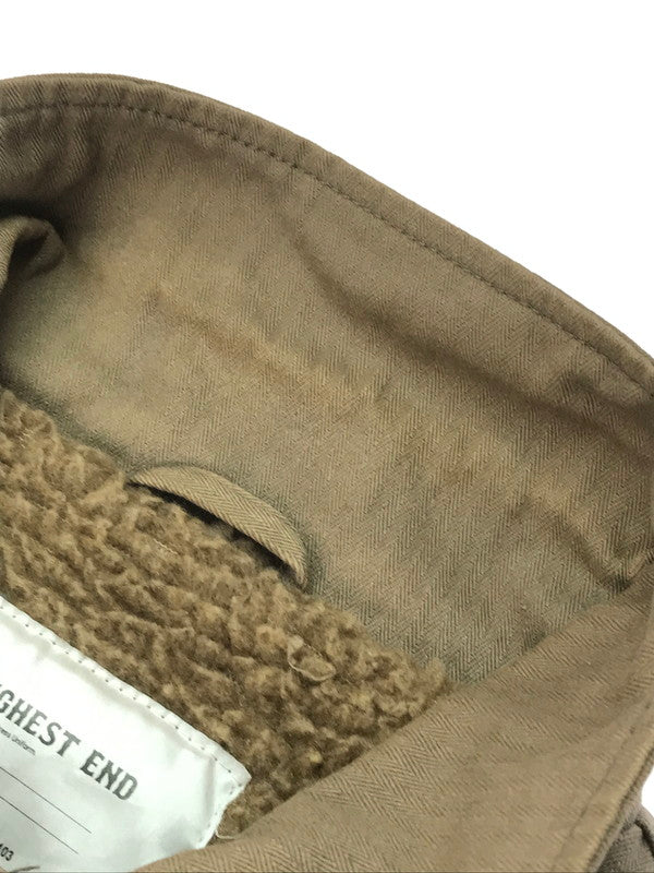 【中古品】【メンズ】 THE HIGHEST END ザ ハイエストエンド DECK JACKET デッキジャケット 裏地ボア アウター 145-250129-hi-05-tag サイズ：L 万代Net店