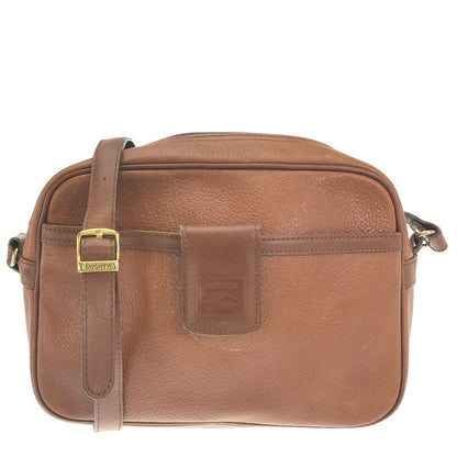 【中古品】【レディース】 Burberrys バーバリーズ LEATHER SHOULDER BAG レザーショルダーバッグ カバン 180-250130-hi-24-tag カラー：ブラウン 万代Net店