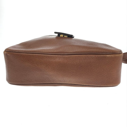 【中古品】【レディース】 Burberrys バーバリーズ LEATHER SHOULDER BAG レザーショルダーバッグ カバン 180-250130-hi-24-tag カラー：ブラウン 万代Net店