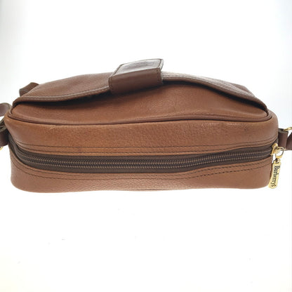 【中古品】【レディース】 Burberrys バーバリーズ LEATHER SHOULDER BAG レザーショルダーバッグ カバン 180-250130-hi-24-tag カラー：ブラウン 万代Net店