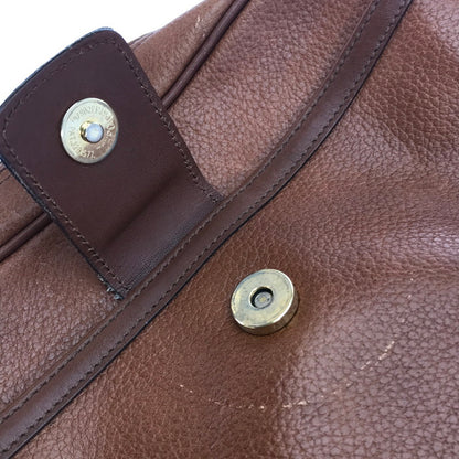 【中古品】【レディース】 Burberrys バーバリーズ LEATHER SHOULDER BAG レザーショルダーバッグ カバン 180-250130-hi-24-tag カラー：ブラウン 万代Net店