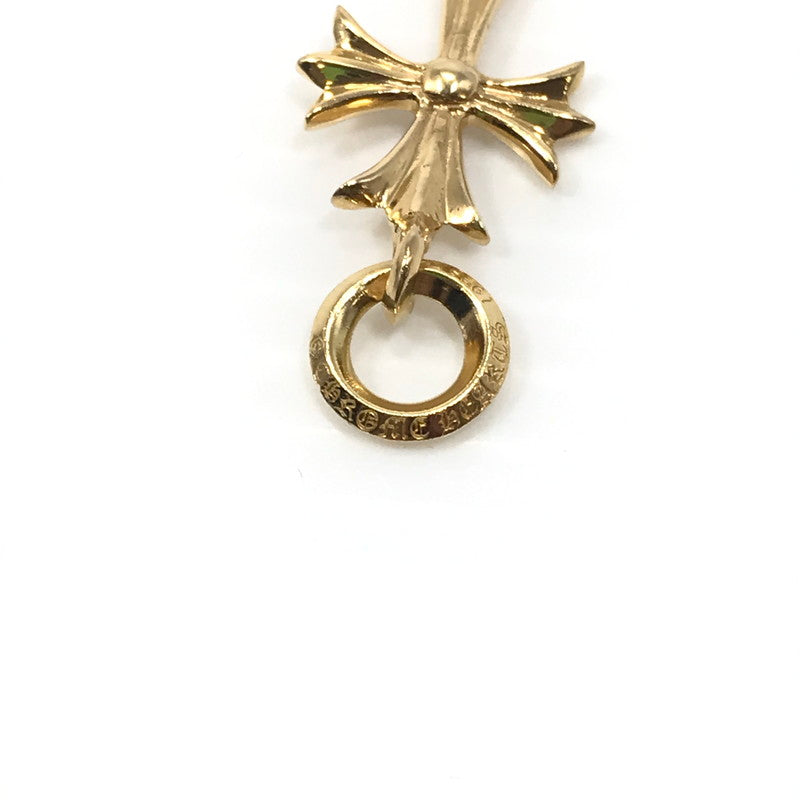 【中古美品】【メンズ】 CHROME HEARTS クロムハーツ 22K TINY CH CROSS タイニー CH クロス ペンダントトップ アクセサリー 190-250127-na-01-tag カラー：ゴールド 万代Net店