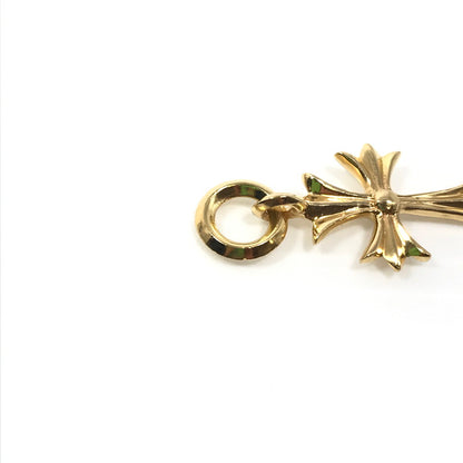 【中古美品】【メンズ】 CHROME HEARTS クロムハーツ 22K TINY CH CROSS タイニー CH クロス ペンダントトップ アクセサリー 190-250127-na-01-tag カラー：ゴールド 万代Net店