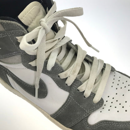 【現状渡し品】【メンズ】 NIKE ナイキ AIR JORDAN 1 RETRO HIGH OG DZ5485-051 エア ジョーダン 1 レトロ ハイ オリジナル スニーカー 靴 160-250130-hi-05-tag サイズ：26.5cm US 8.5 カラー：BLACK/FIRE RED-LIGHT SMOKE GREY 万代Net店