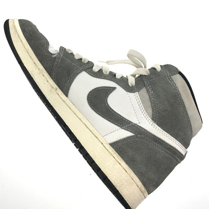 【現状渡し品】【メンズ】 NIKE ナイキ AIR JORDAN 1 RETRO HIGH OG DZ5485-051 エア ジョーダン 1 レトロ ハイ オリジナル スニーカー 靴 160-250130-hi-05-tag サイズ：26.5cm US 8.5 カラー：BLACK/FIRE RED-LIGHT SMOKE GREY 万代Net店
