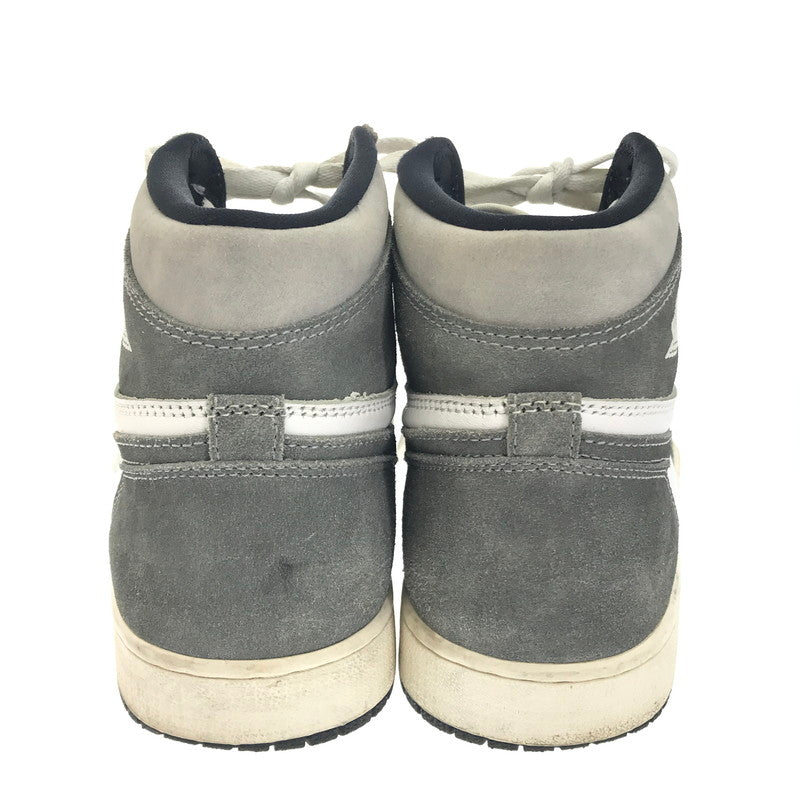 【現状渡し品】【メンズ】 NIKE ナイキ AIR JORDAN 1 RETRO HIGH OG DZ5485-051 エア ジョーダン 1 レトロ ハイ オリジナル スニーカー 靴 160-250130-hi-05-tag サイズ：26.5cm US 8.5 カラー：BLACK/FIRE RED-LIGHT SMOKE GREY 万代Net店