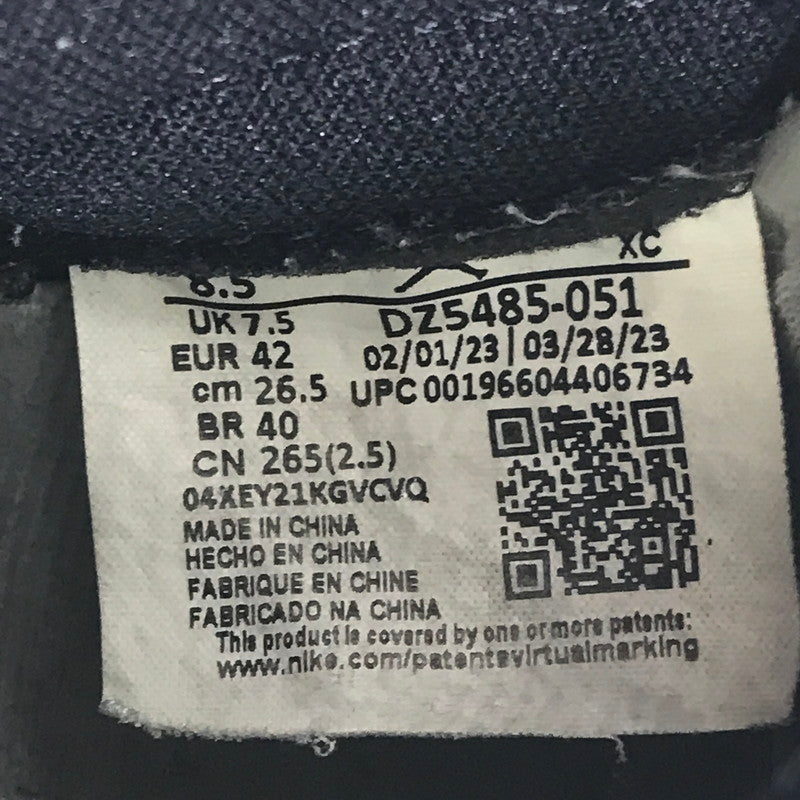 【現状渡し品】【メンズ】 NIKE ナイキ AIR JORDAN 1 RETRO HIGH OG DZ5485-051 エア ジョーダン 1 レトロ ハイ オリジナル スニーカー 靴 160-250130-hi-05-tag サイズ：26.5cm US 8.5 カラー：BLACK/FIRE RED-LIGHT SMOKE GREY 万代Net店