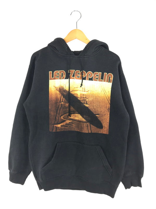 【中古品】【メンズ】 ARTIMONDE LED ZEPPELIN レッドツェッペリン 00's PRINT PUKKOVER PARKA プリント プルオーバーパーカー 146-250209-hi-11-tag サイズ：M カラー：ブラック 万代Net店