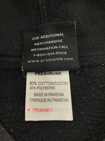 【中古品】【メンズ】 ARTIMONDE LED ZEPPELIN レッドツェッペリン 00's PRINT PUKKOVER PARKA プリント プルオーバーパーカー 146-250209-hi-11-tag サイズ：M カラー：ブラック 万代Net店