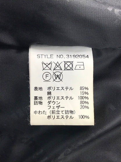 【中古品】【メンズ】 schott ショット DOWN JACKET 3192054  ダウンジャケット アウター 145-250206-ki-02-tag サイズ：S カラー：ブラック 万代Net店