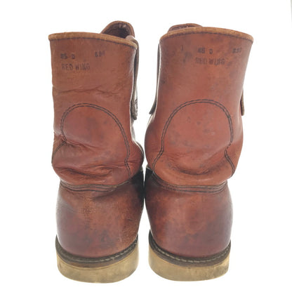 【現状渡し品】【メンズ】 RED WING レッドウィング PECOS BOOTS ANSI Z41 PT91 696 ペコスブーツ PTタグ ワークブーツ 靴 164-250130-hi-22-tag サイズ：85D カラー：ブラウン 万代Net店